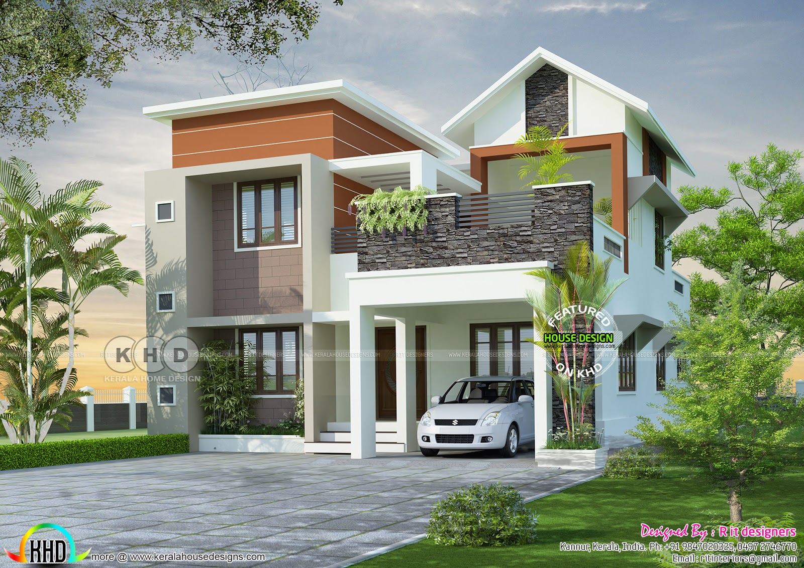 kerala modern home designs